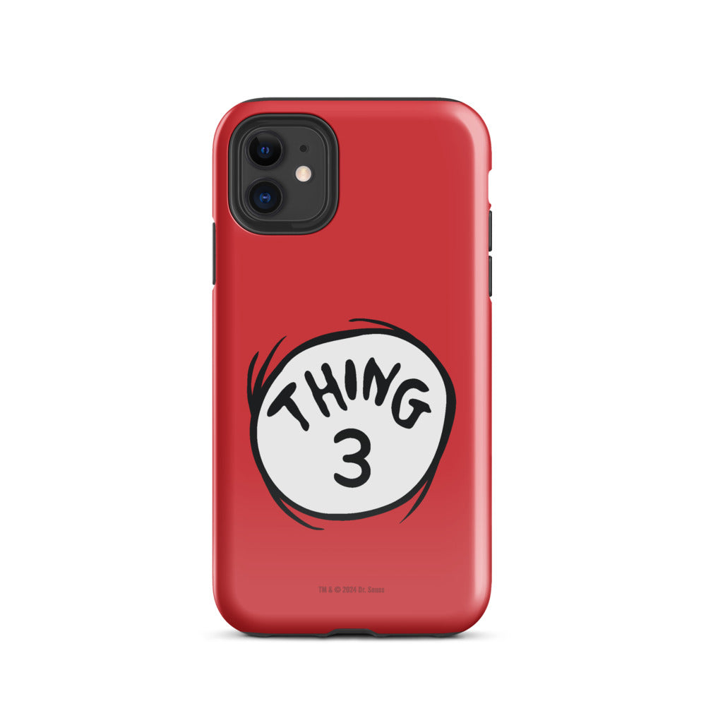 The Cat in the Hat Thing Three iPhone Tough Case