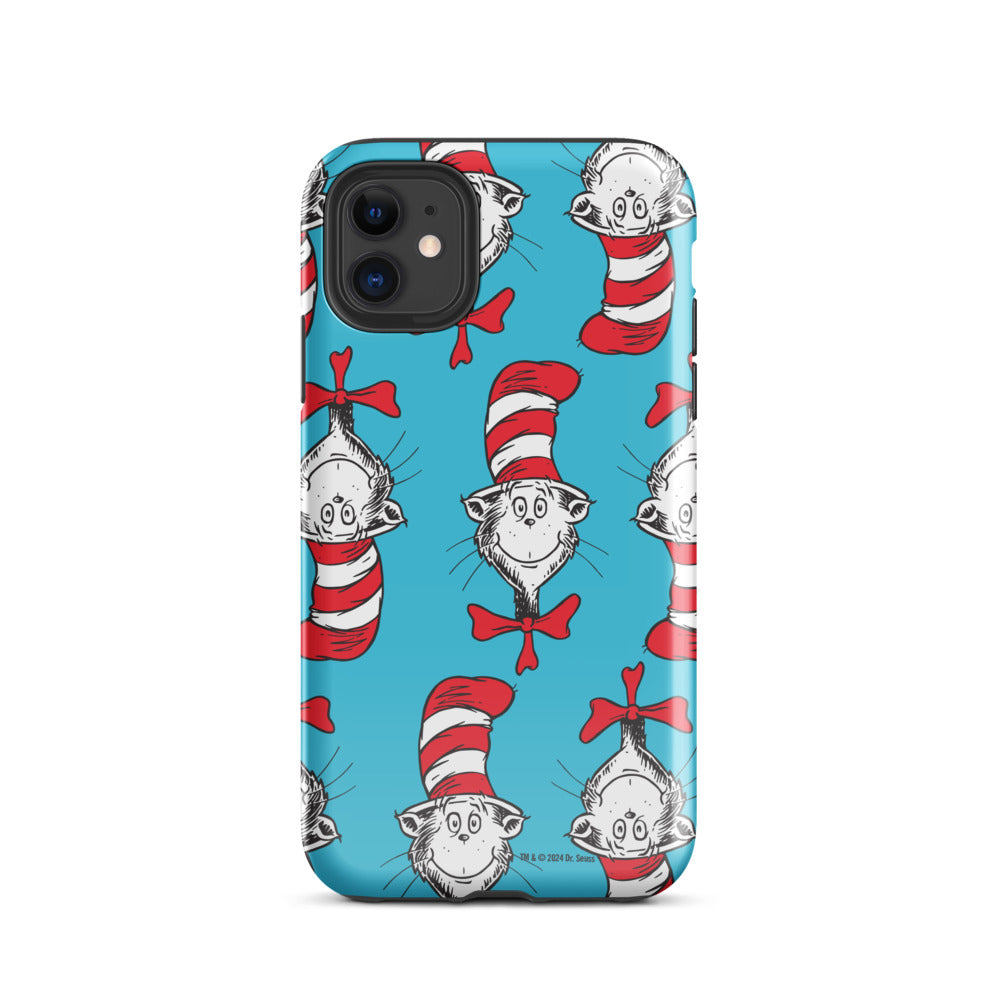 The Cat in the Hat Pattern iPhone Tough Case