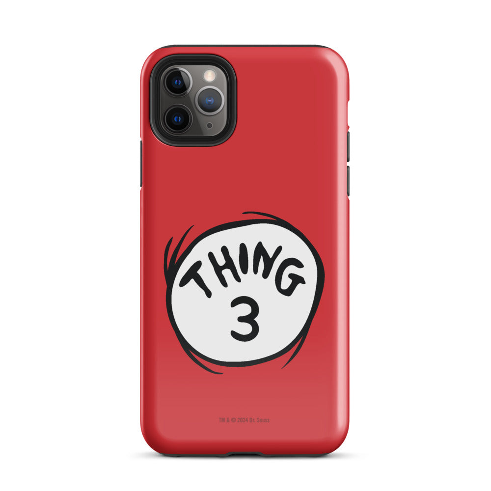 The Cat in the Hat Thing Three iPhone Tough Case