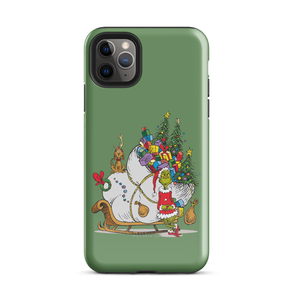 The Grinch Sleigh iPhone Tough Case