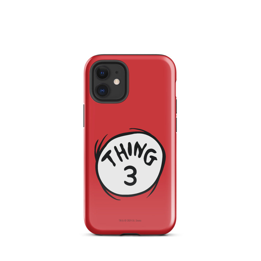 The Cat in the Hat Thing Three iPhone Tough Case