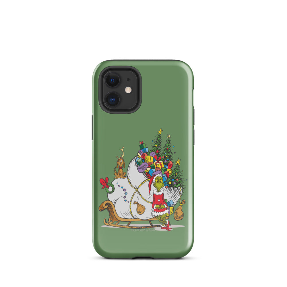 The Grinch Sleigh iPhone Tough Case