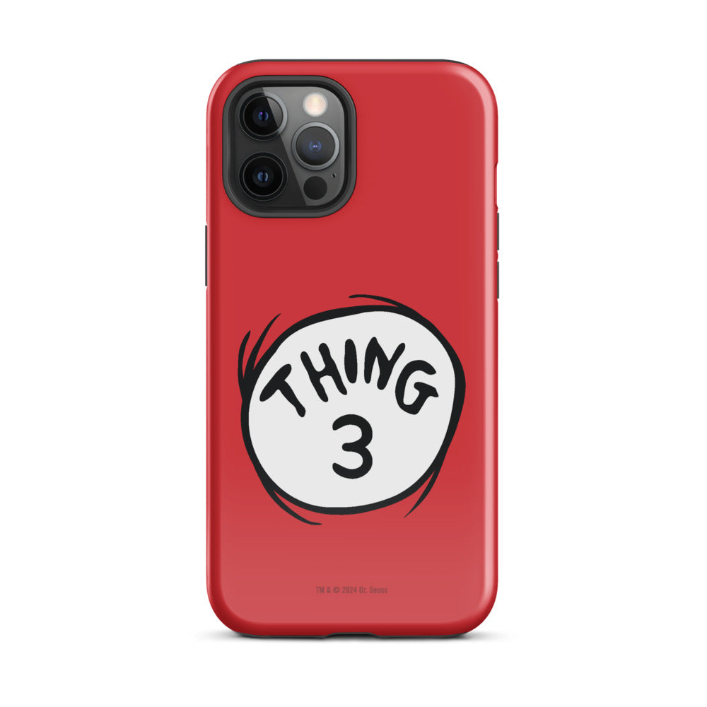 The Cat in the Hat Thing Three iPhone Tough Case