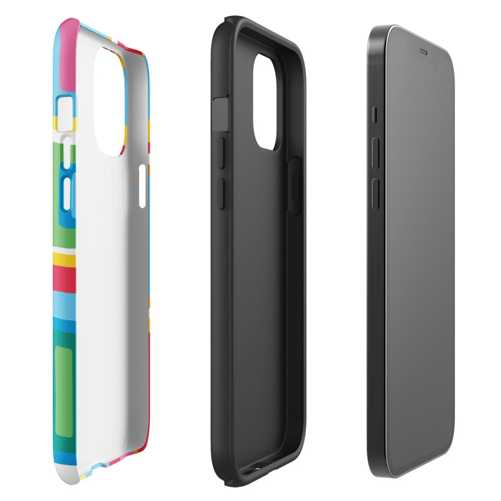 Hop on Pop Abstract Pattern iPhone Case