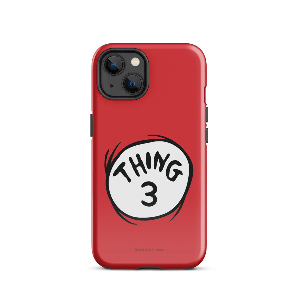 The Cat in the Hat Thing Three iPhone Tough Case