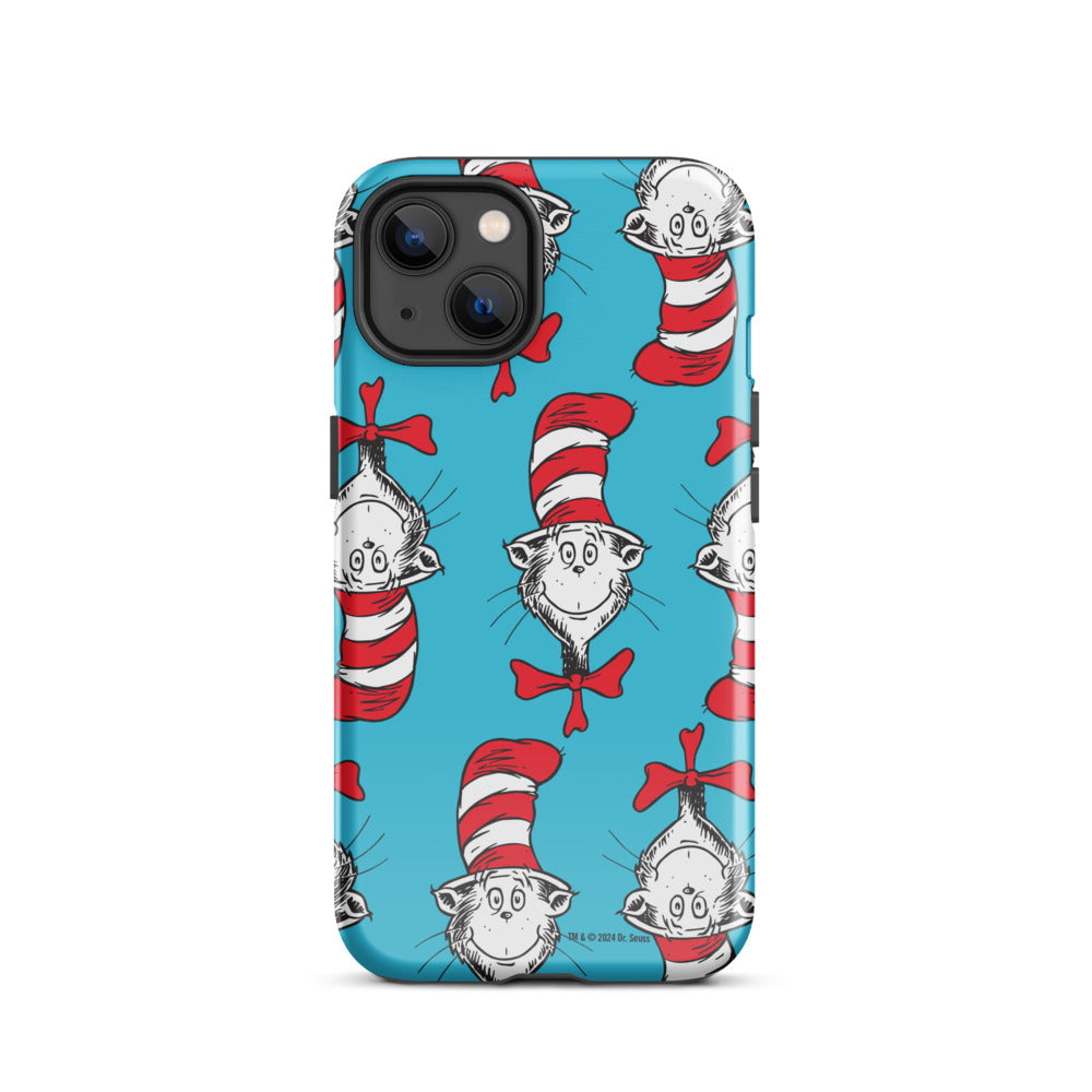 The Cat in the Hat Pattern iPhone Tough Case