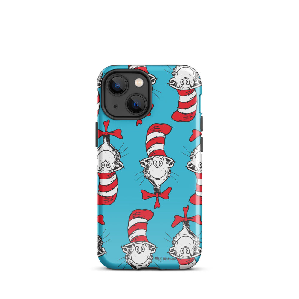 The Cat in the Hat Pattern iPhone Tough Case