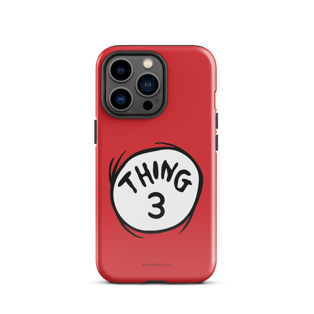 The Cat in the Hat Thing Three iPhone Tough Case