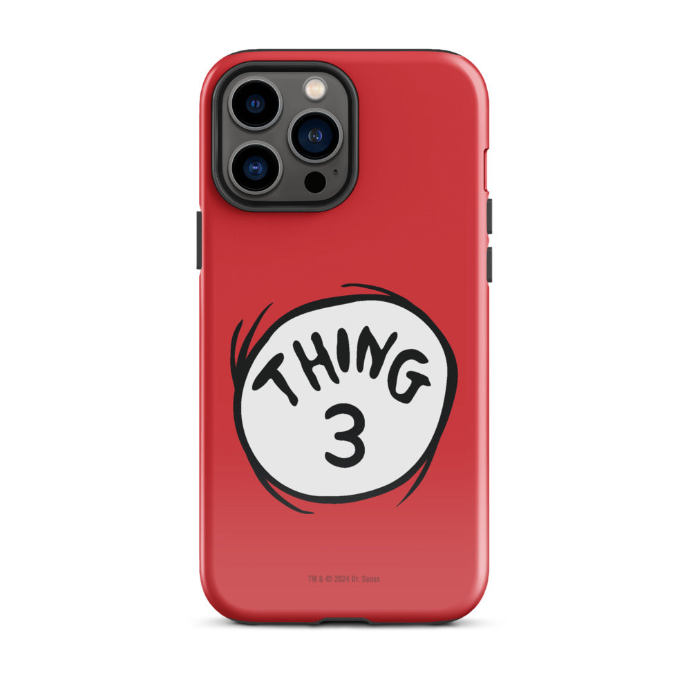 The Cat in the Hat Thing Three iPhone Tough Case