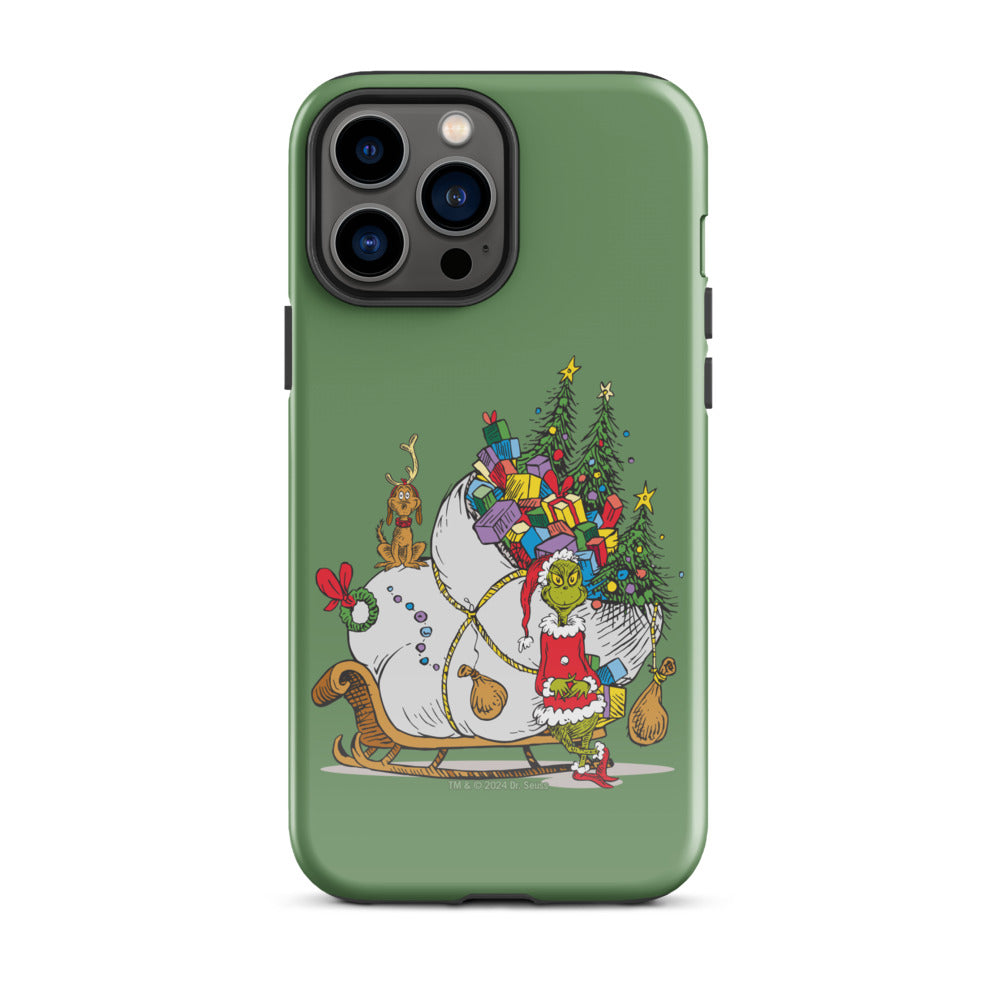 The Grinch Sleigh iPhone Tough Case