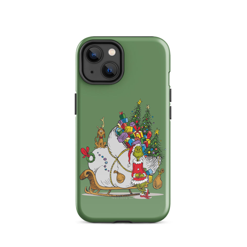 The Grinch Sleigh iPhone Tough Case