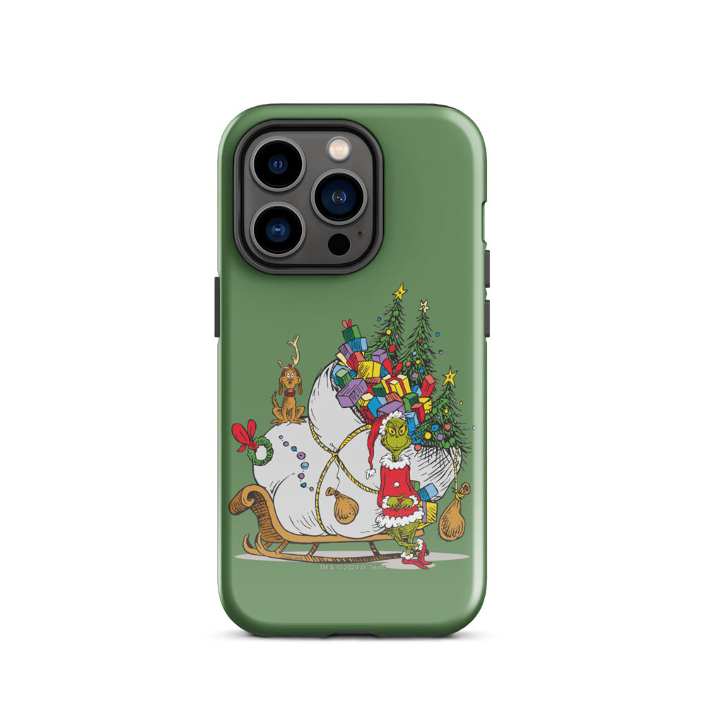 The Grinch Sleigh iPhone Tough Case