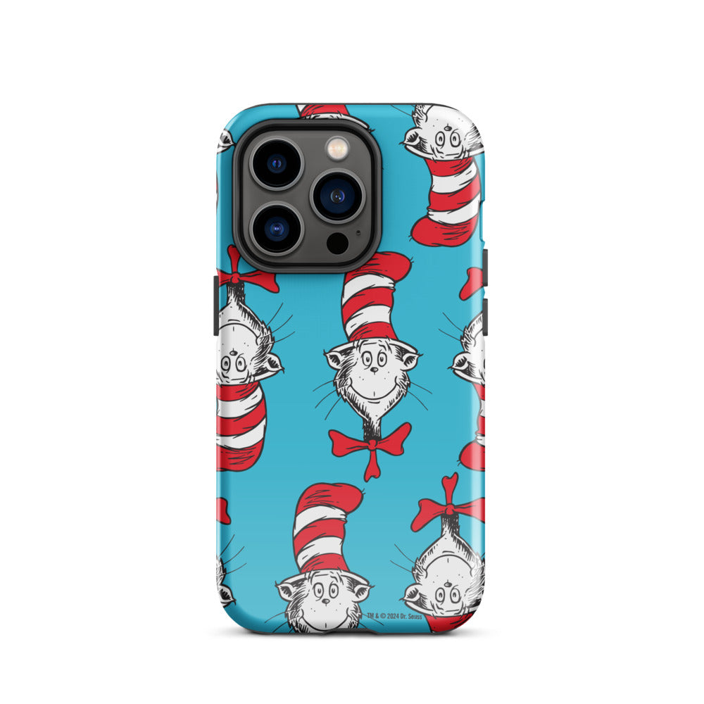 The Cat in the Hat Pattern iPhone Tough Case