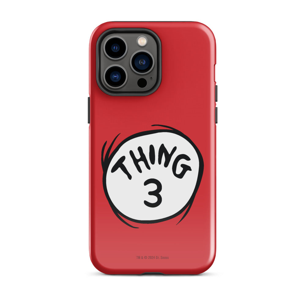 The Cat in the Hat Thing Three iPhone Tough Case