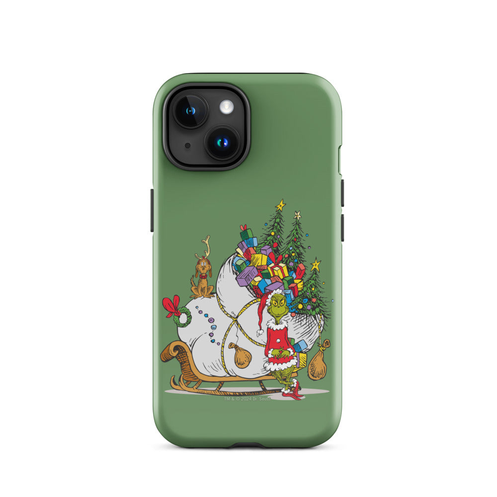 The Grinch Sleigh iPhone Tough Case