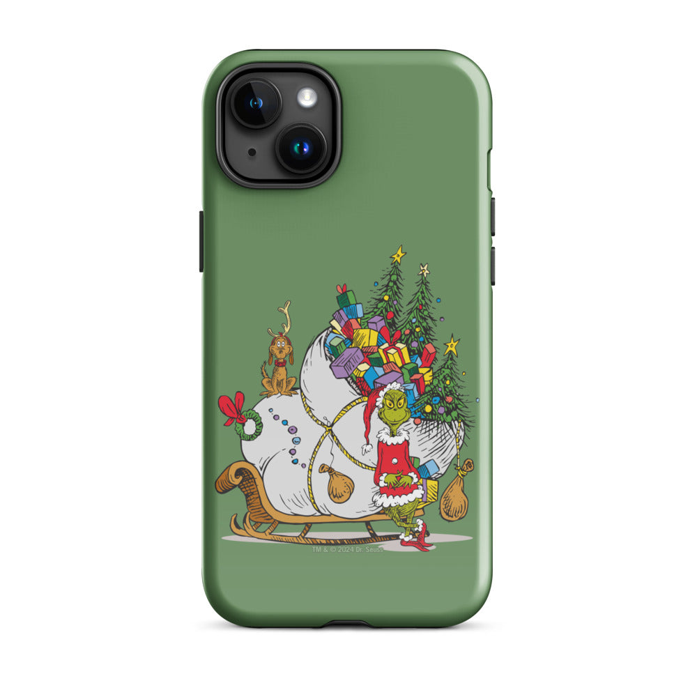 The Grinch Sleigh iPhone Tough Case