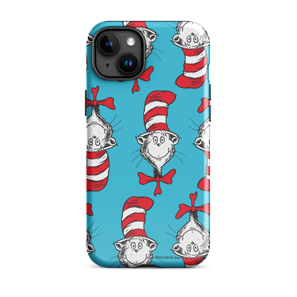 The Cat in the Hat Pattern iPhone Tough Case