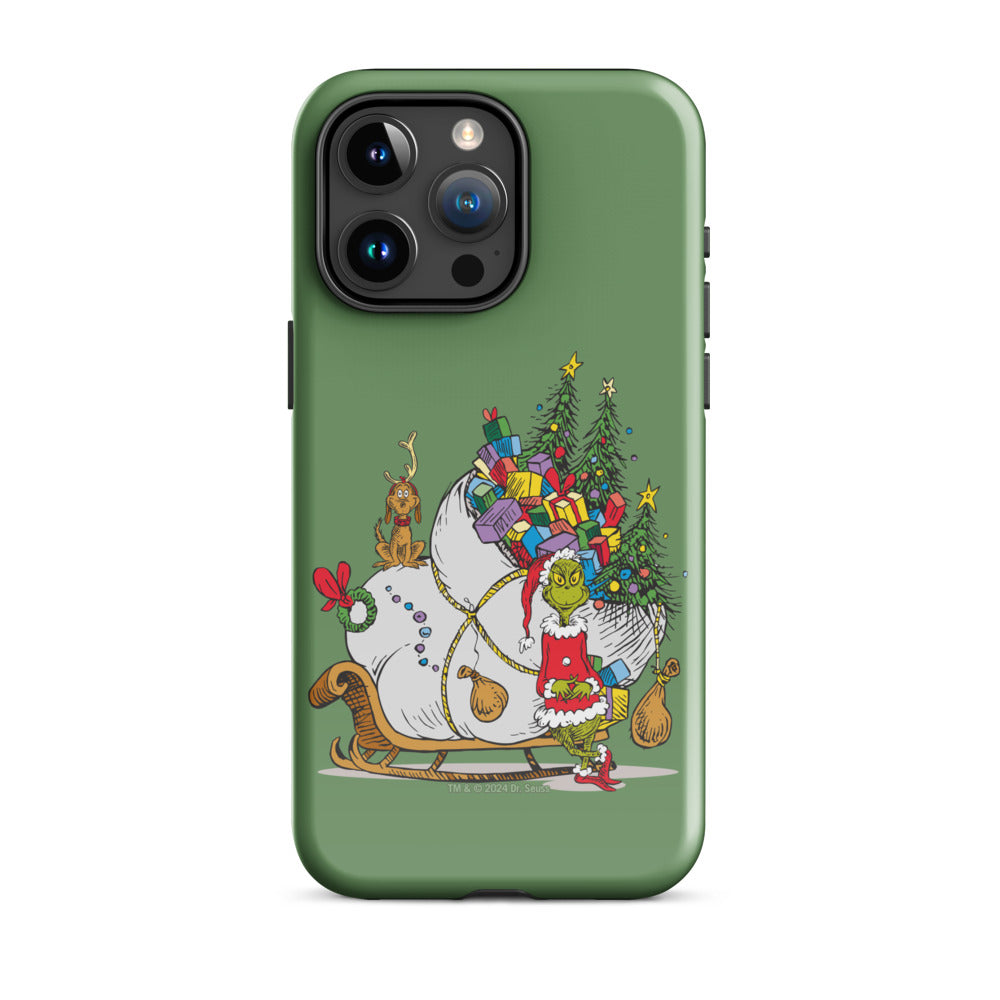 The Grinch Sleigh iPhone Tough Case