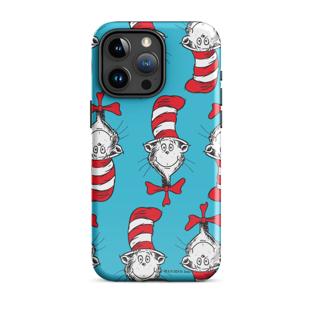 The Cat in the Hat Pattern iPhone Tough Case