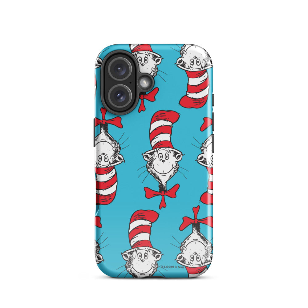 The Cat in the Hat Pattern iPhone Tough Case