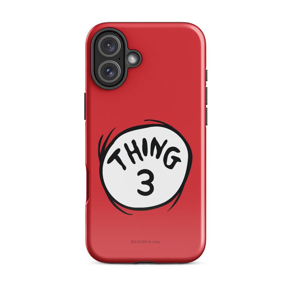 The Cat in the Hat Thing Three iPhone Tough Case