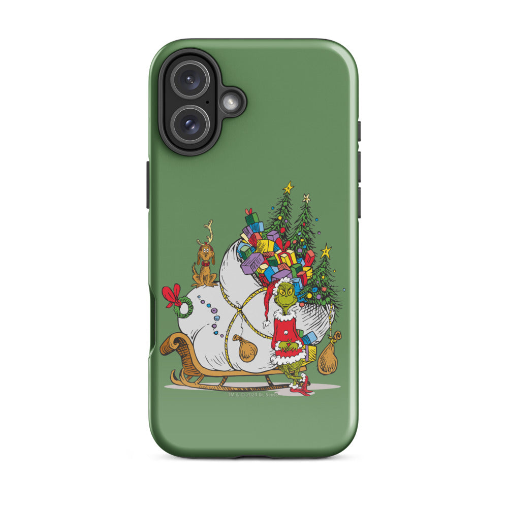 The Grinch Sleigh iPhone Tough Case