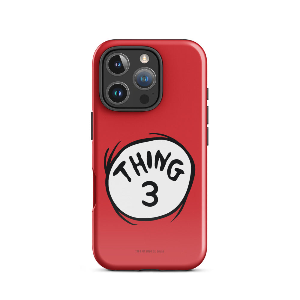 The Cat in the Hat Thing Three iPhone Tough Case