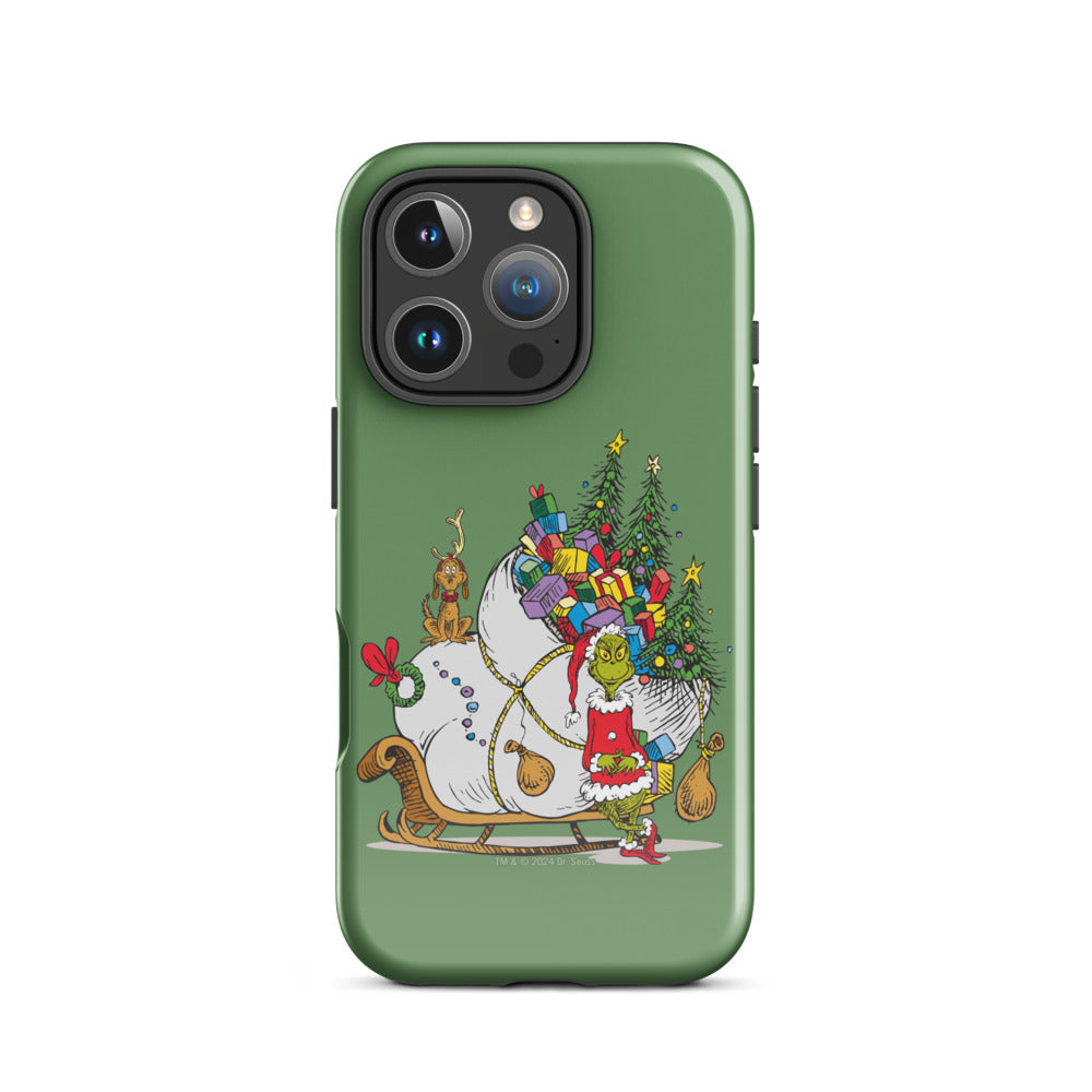 The Grinch Sleigh iPhone Tough Case