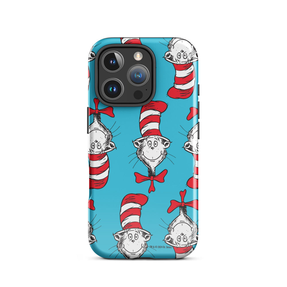 The Cat in the Hat Pattern iPhone Tough Case