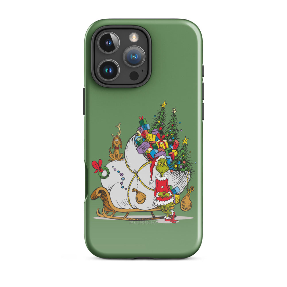 The Grinch Sleigh iPhone Tough Case