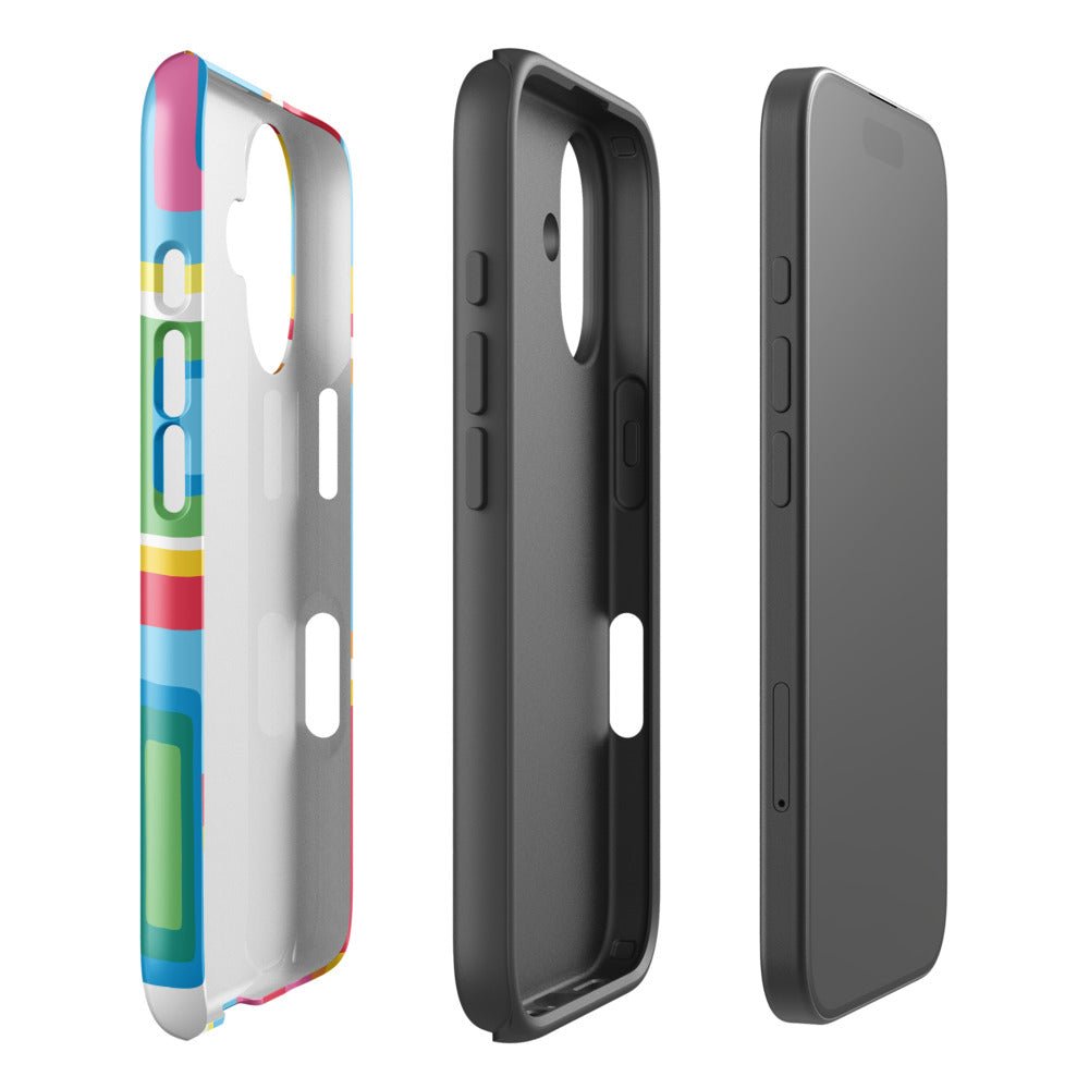 Hop on Pop Abstract Pattern iPhone Case
