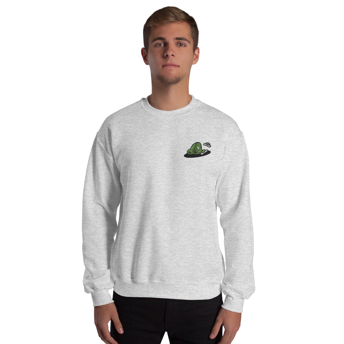 Green Eggs and Ham Embroidered Crewneck Sweatshirt
