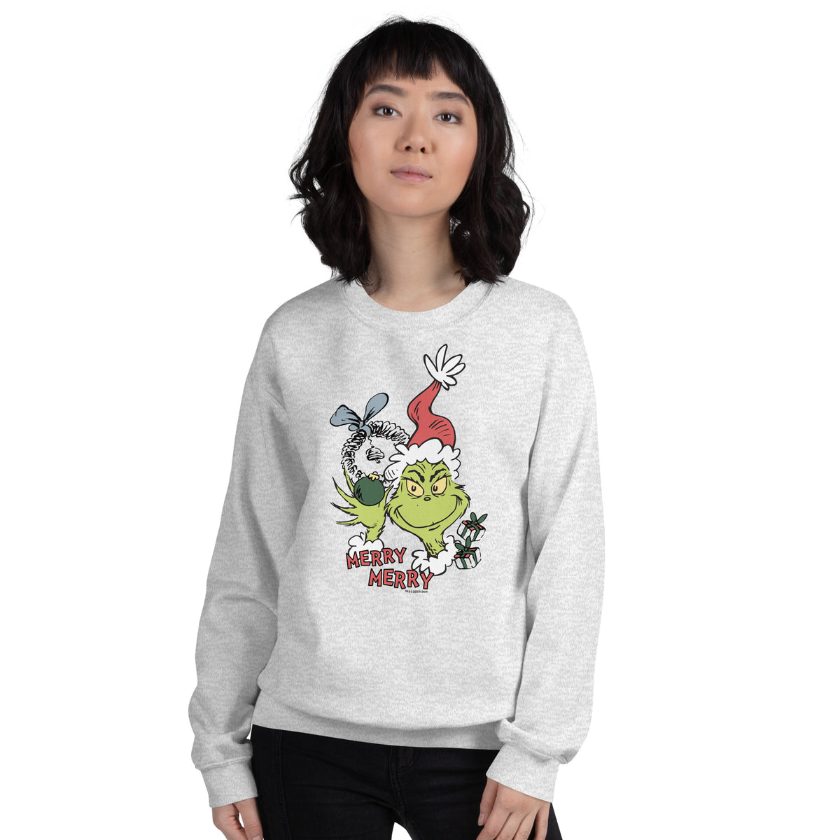 The Grinch Crewneck Merry Merry