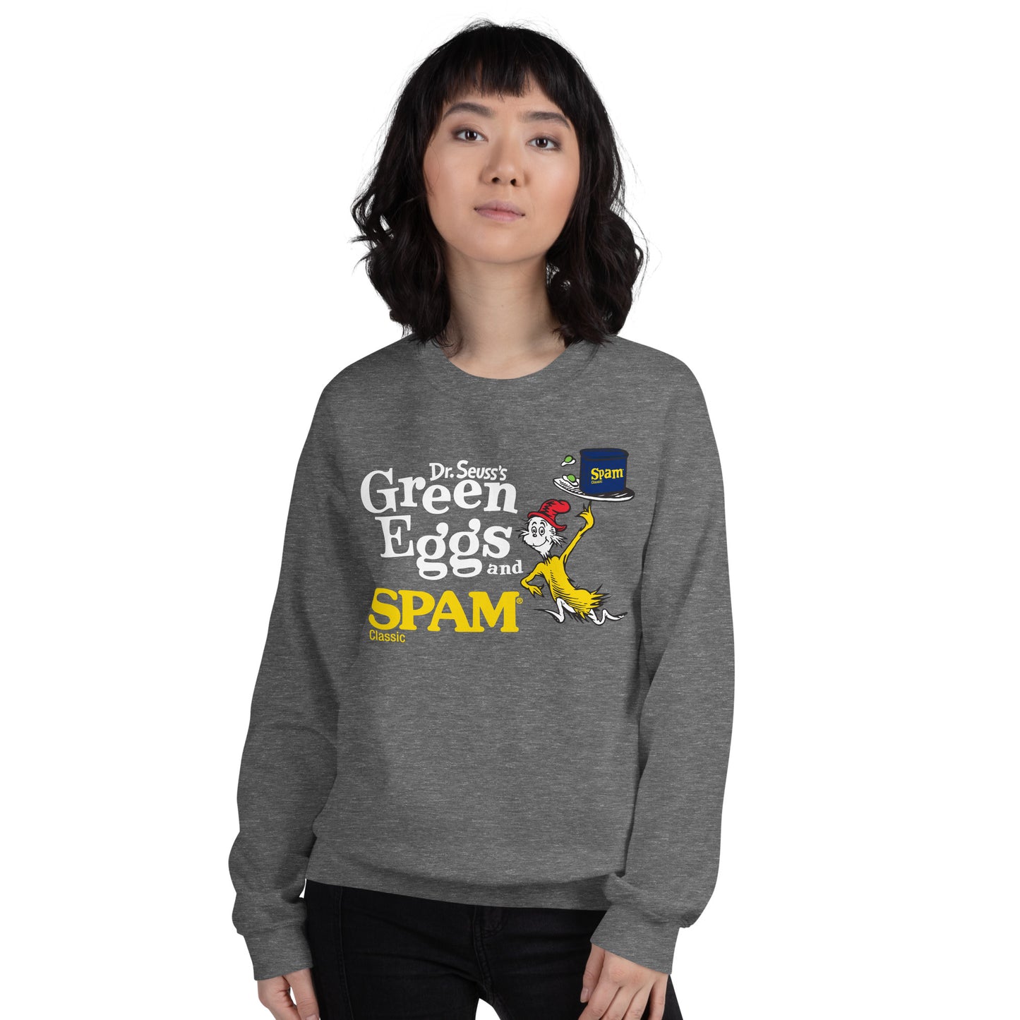 Green Eggs And Spam Sweatshirt