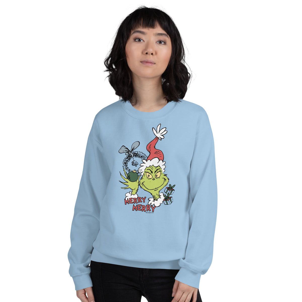 The Grinch Crewneck Merry Merry