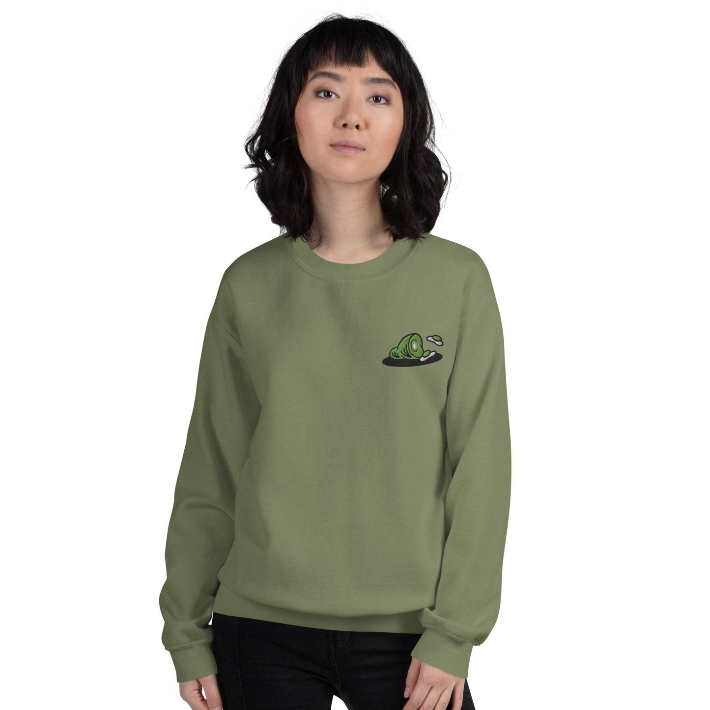 Green Eggs and Ham Embroidered Crewneck Sweatshirt