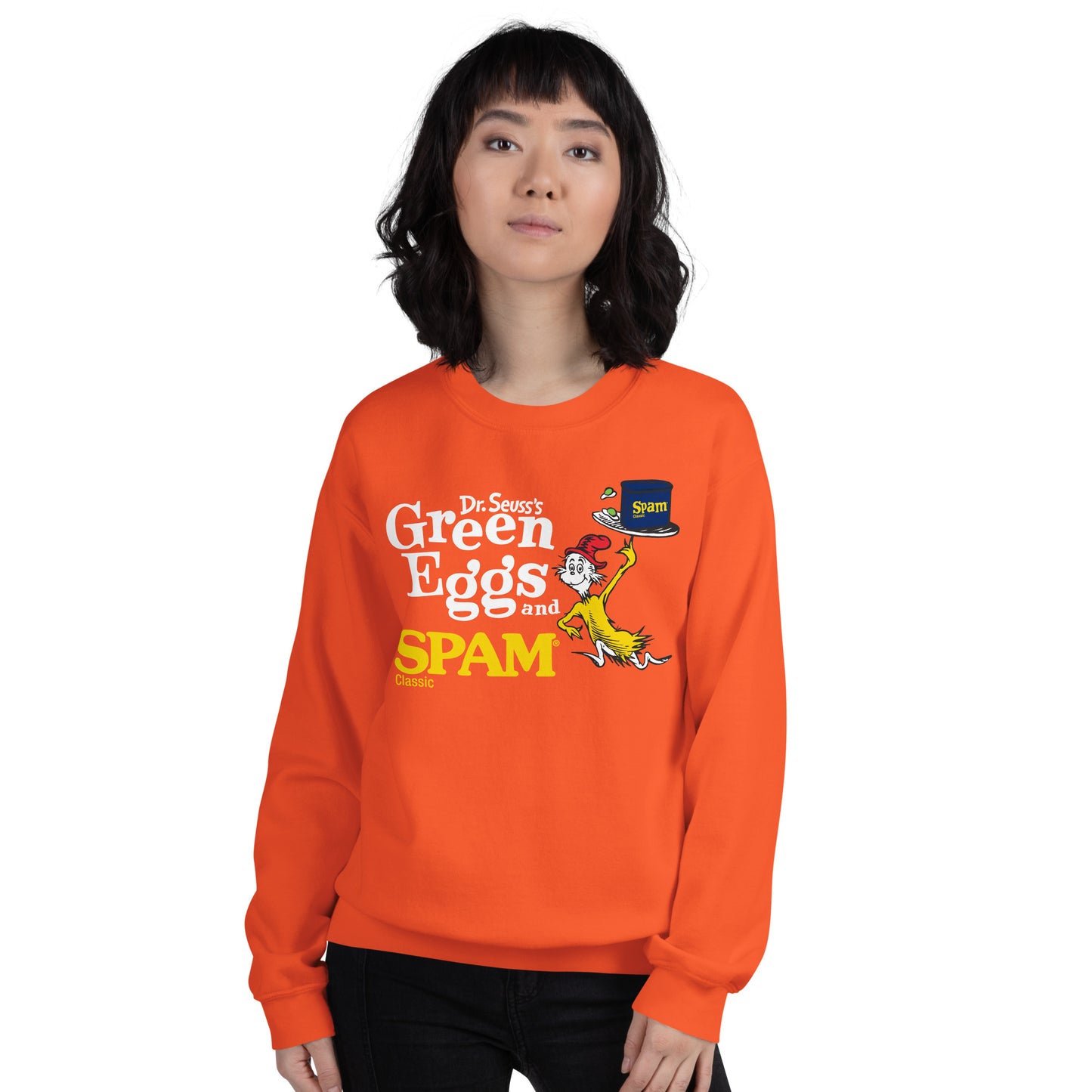 Green Eggs And Spam Sweatshirt