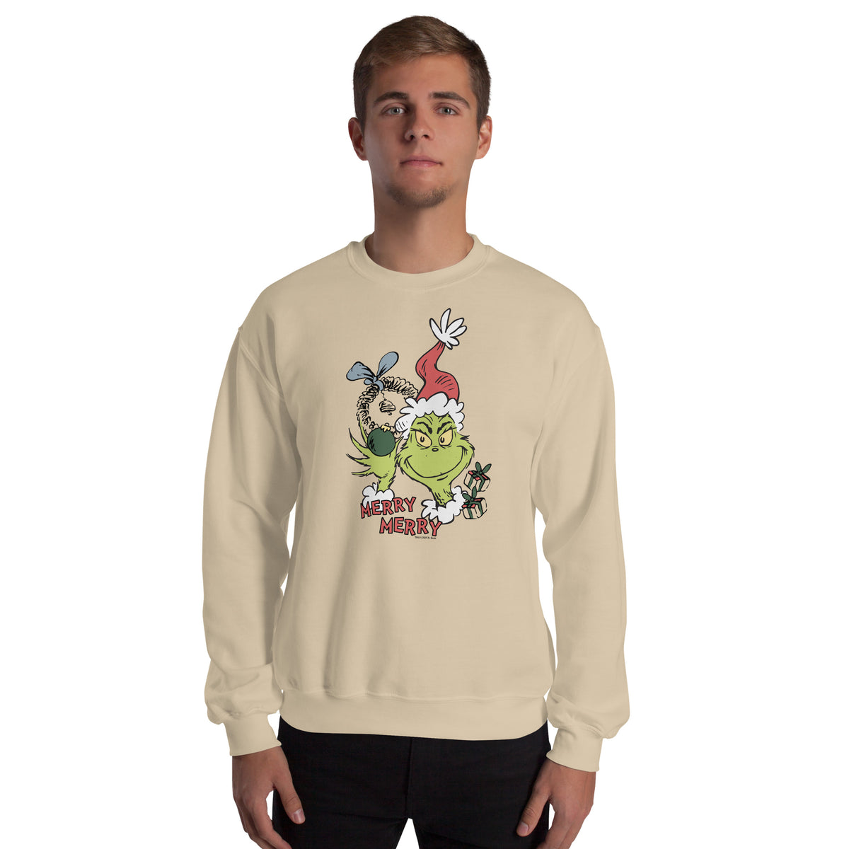The Grinch Crewneck Merry Merry