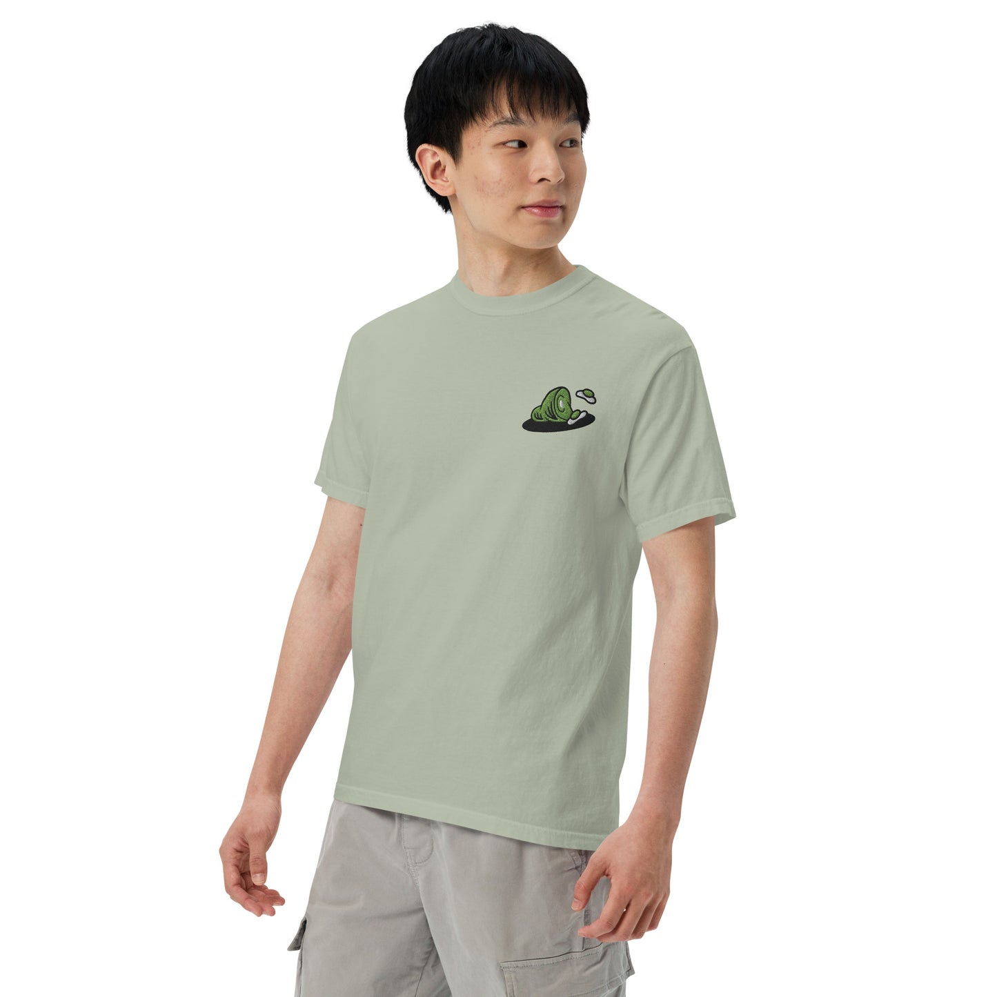 Green Eggs and Ham Embroidered Comfort Colors T-Shirt