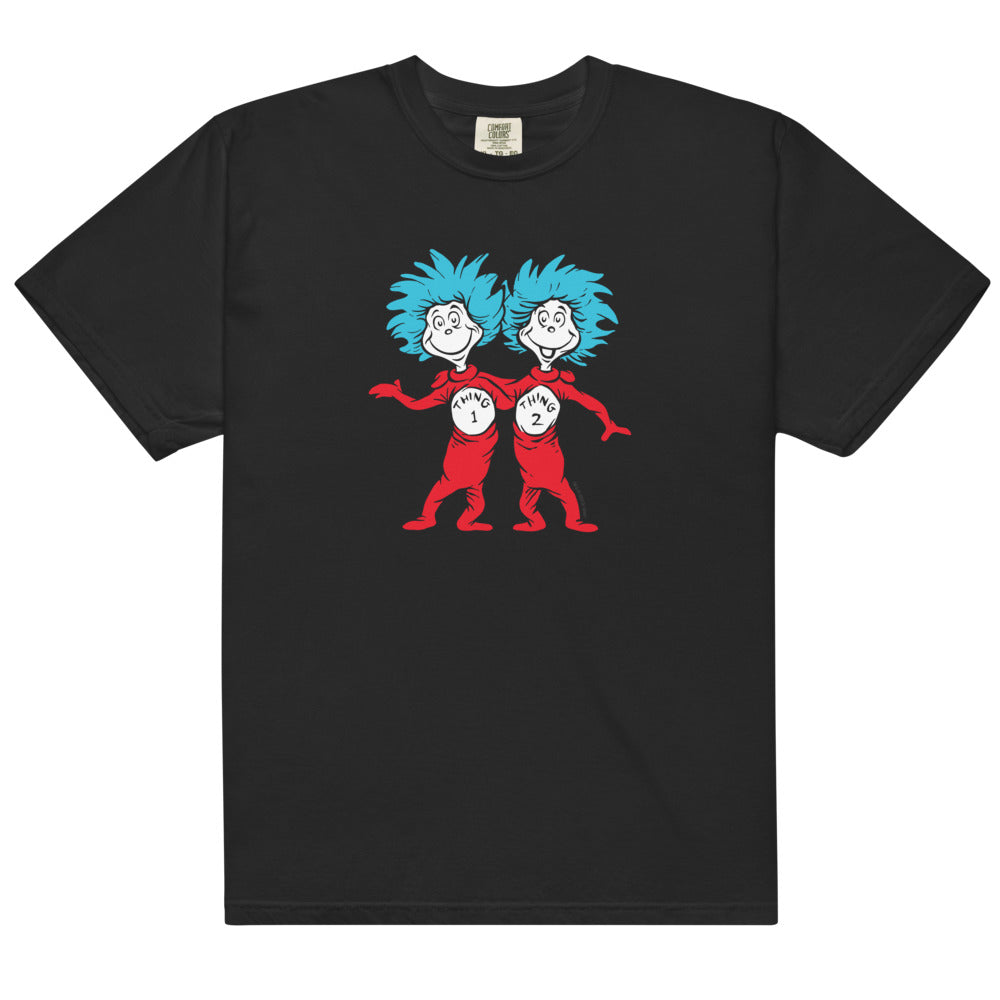 thumbnail image 2 of Thing One And Thing Two Matching T-Shirt - Dr Seuss World Book Day Shirt For Men, Women, Kids 2 of 6