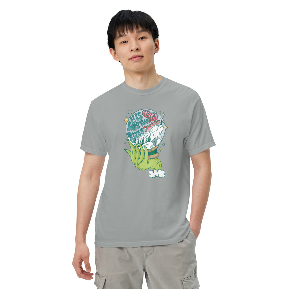 The Grinch T-Shirt His Heart Was Two Sizes Too Small