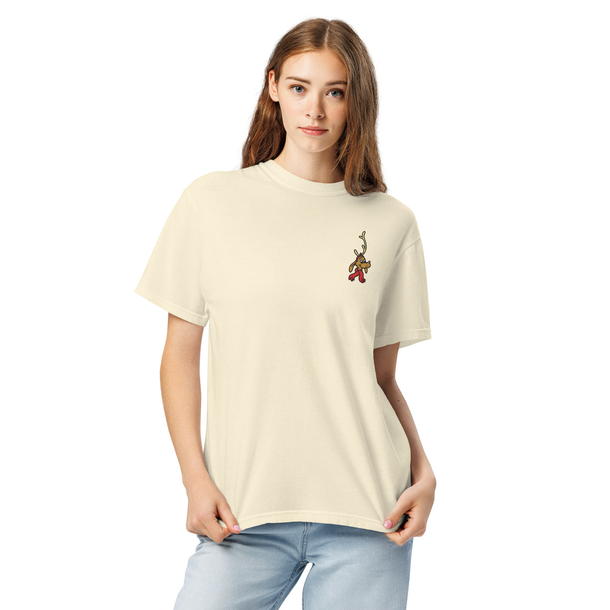 The Grinch T-Shirt Max Embroidered
