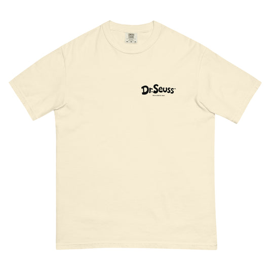 Oh! the places you'll go characters personalized comfort colors t-shirt - ivory