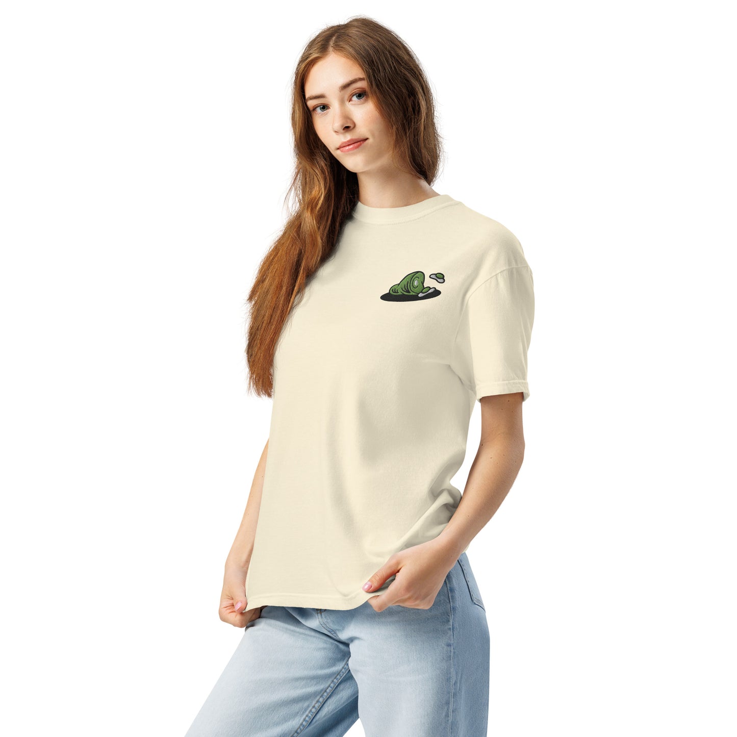 Green Eggs and Ham Embroidered Comfort Colors T-Shirt