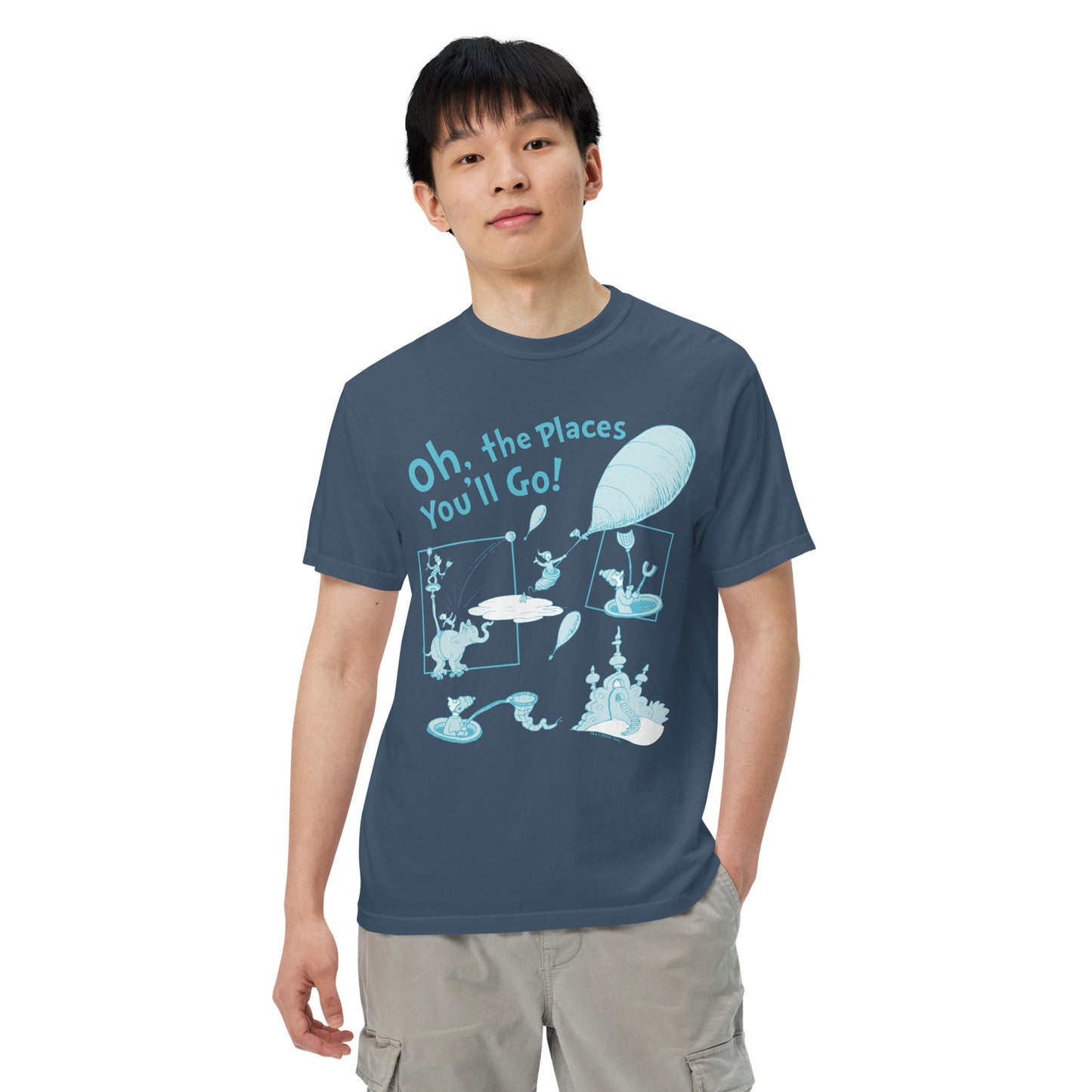 Oh, the Places You’ll Go! Comfort Colors T-Shirt Collage