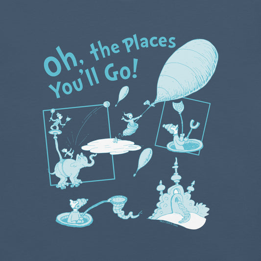 Oh, the Places You’ll Go! Comfort Colors T-Shirt Collage