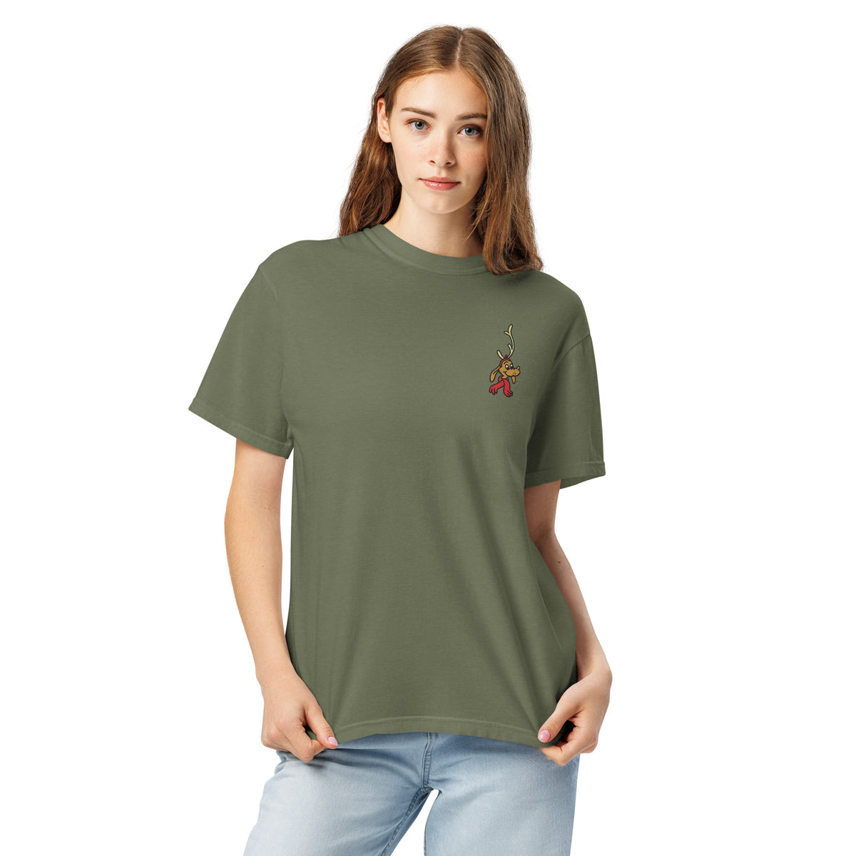 The Grinch T-Shirt Max Embroidered