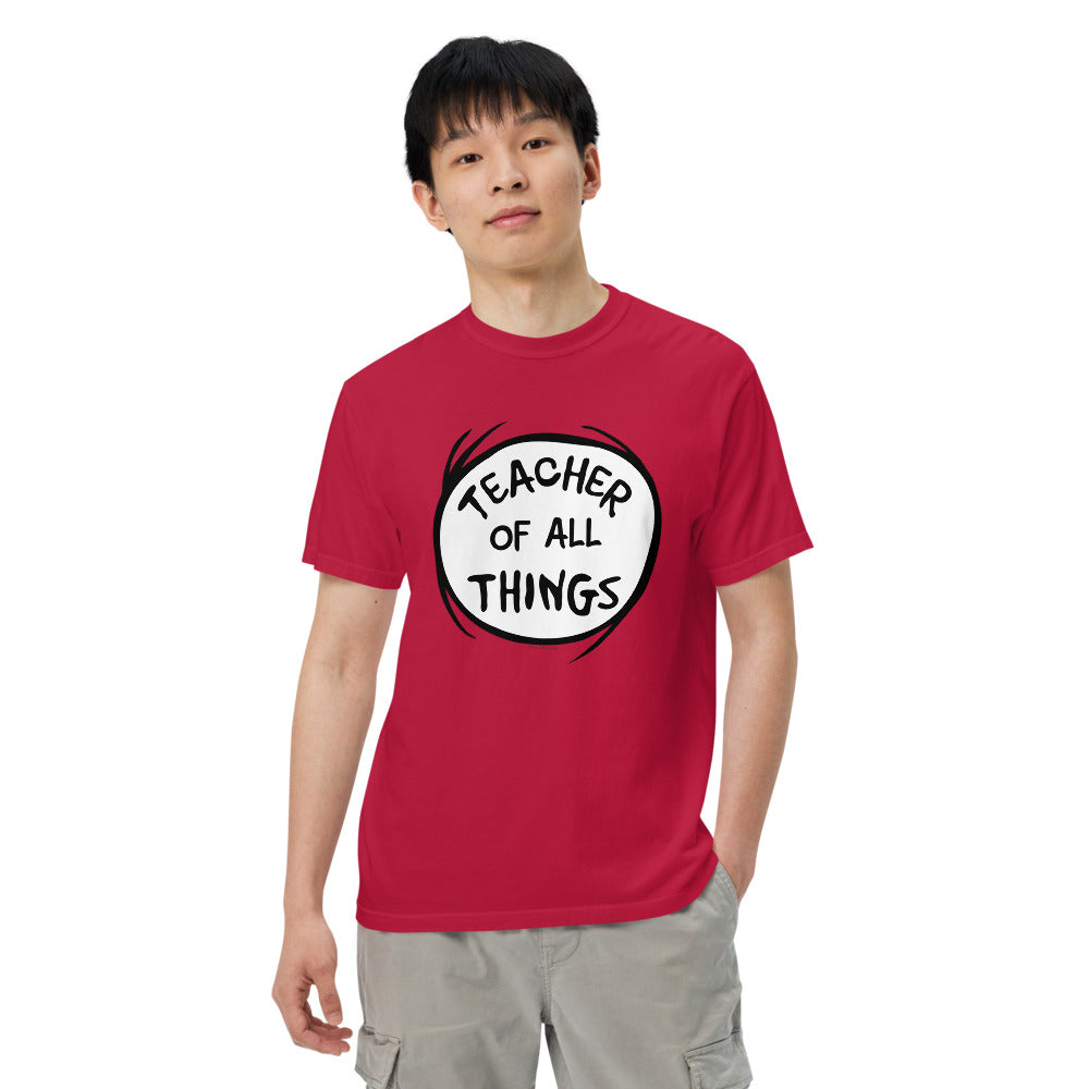 The Cat in the Hat Teacher of All Things Comfort Colors T-Shirt