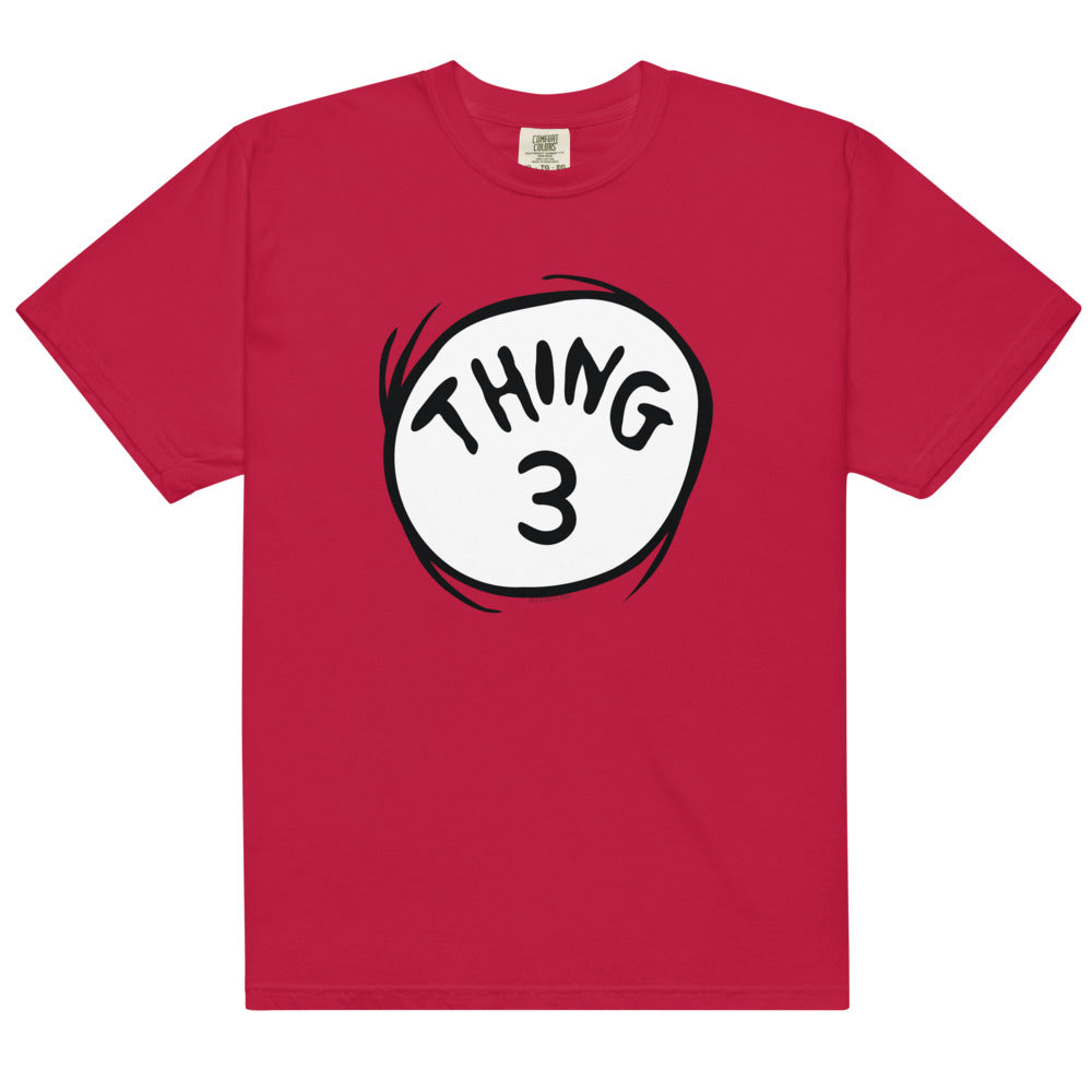 The Cat in the Hat Thing Three Comfort Colors T-Shirt