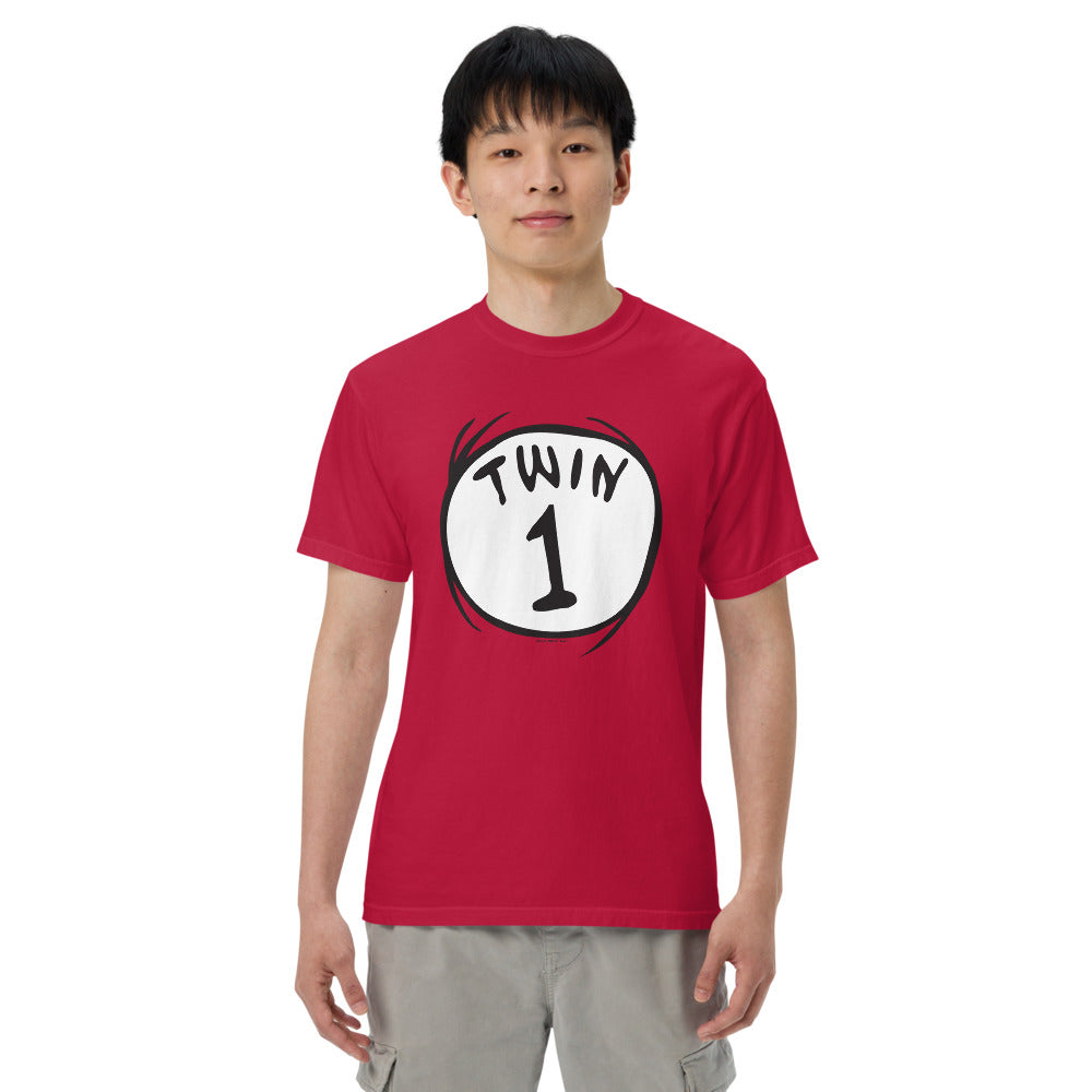 The Cat in the Hat Twin 1 Adult T-Shirt